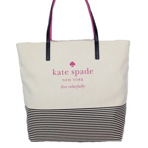 kate spade Bags - Kate Spade Signature Shopper Striped Tote kate spade Bags - Kate Spade Signature Shopper Striped Tote